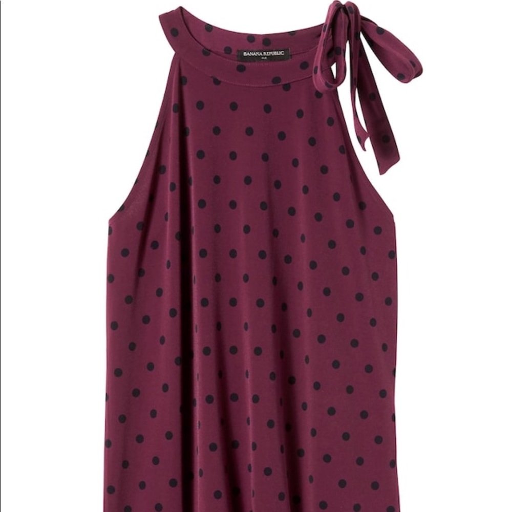 Sleeveless bow tank